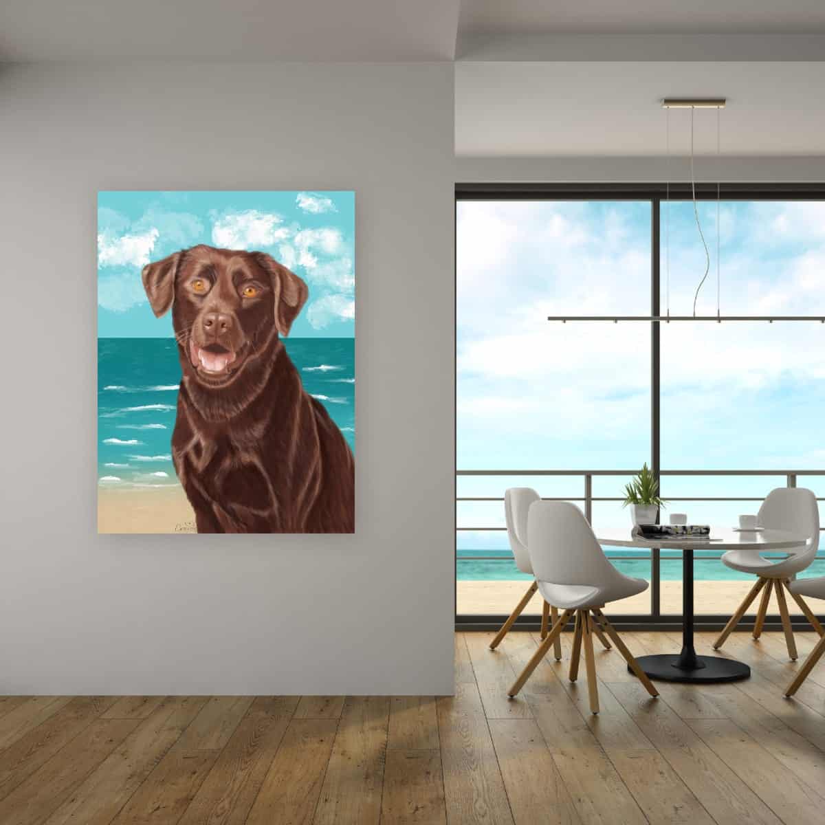 dog art, animal print, pet portrait